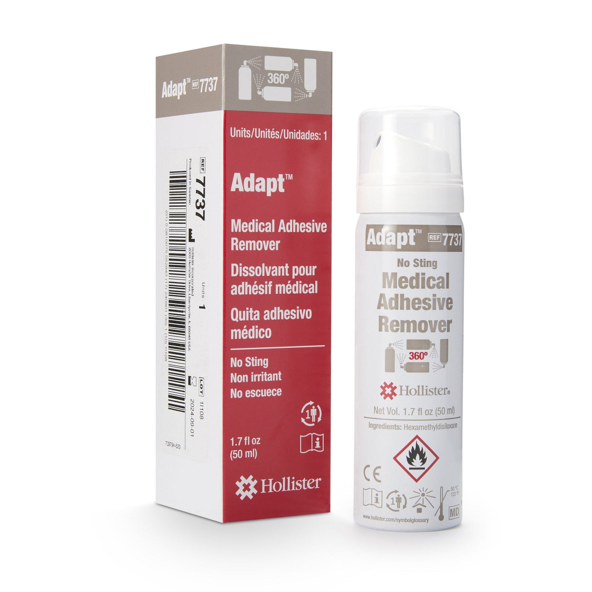 Hollister 7737 - Adapt Medical Adhesive Remover