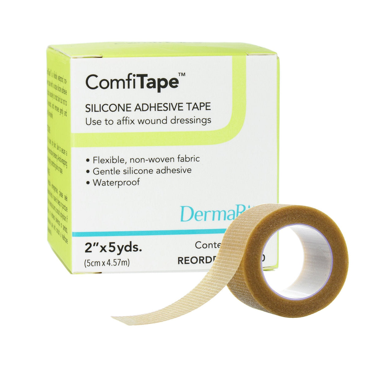 ComfiTape™ 2 x 5 Yds Silicone Adhesive Tape - 69250