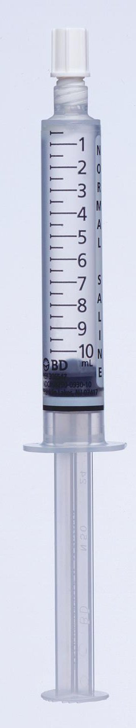 BD PosiFlush™ Normal Saline Filled Flush Syringe 10ml - 306499