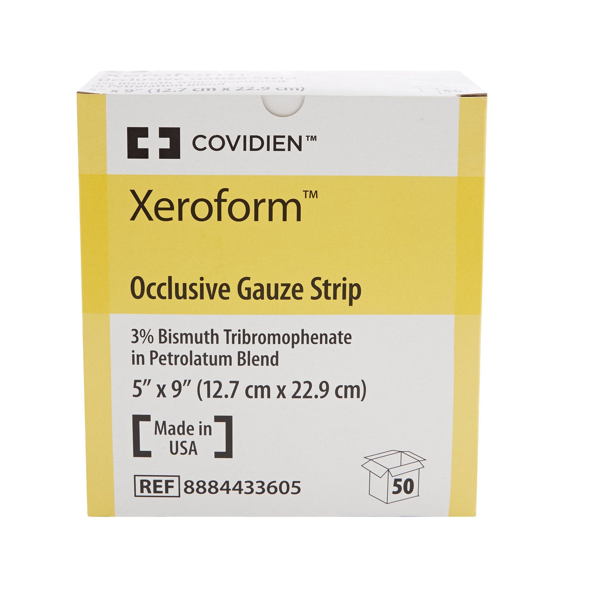 Xeroform™  5" x 9" Occlusive Gauze Patch - Box of 50 - Medical Supply Surplus