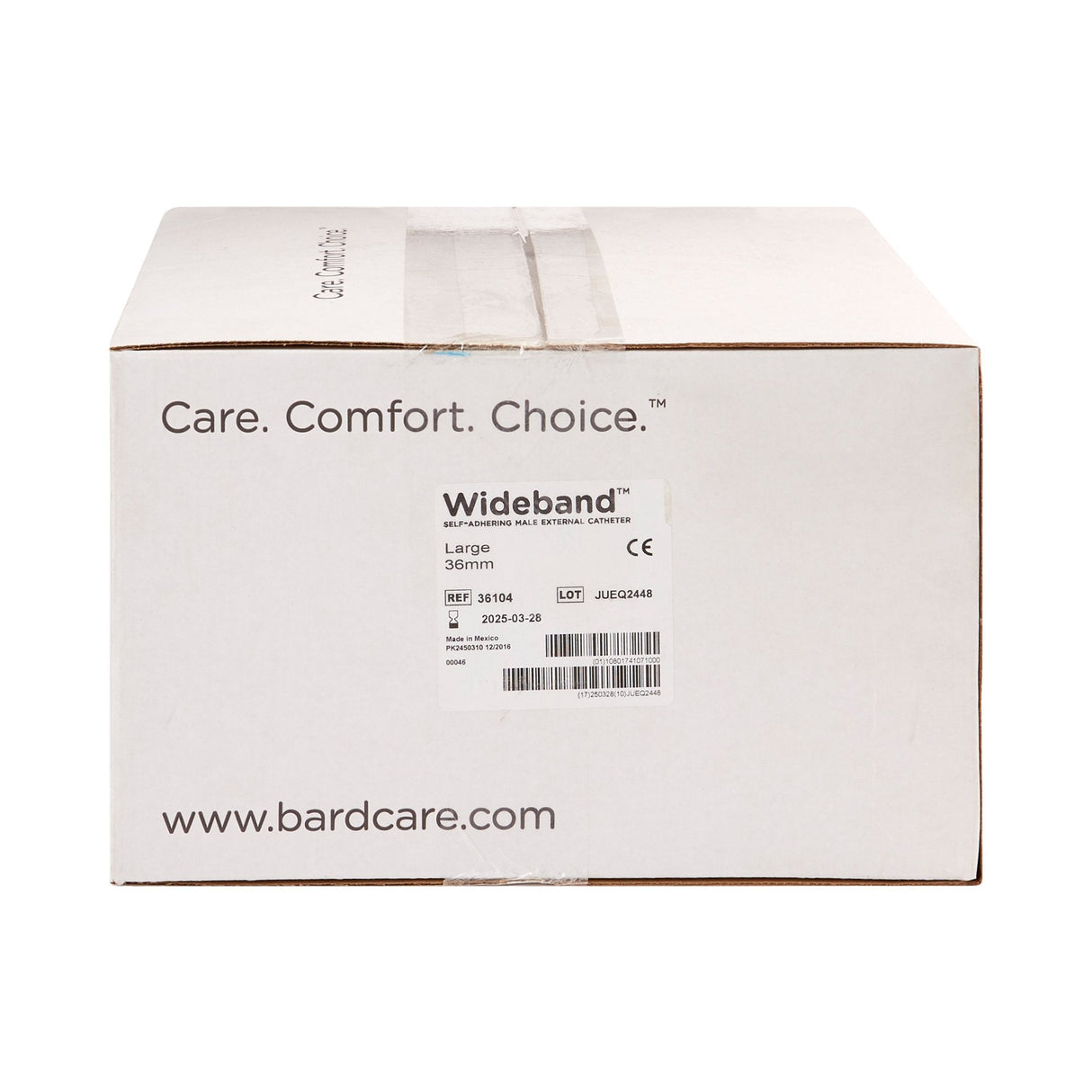 Wide Band® Self-Adhesive Male External Catheter - Box of 30