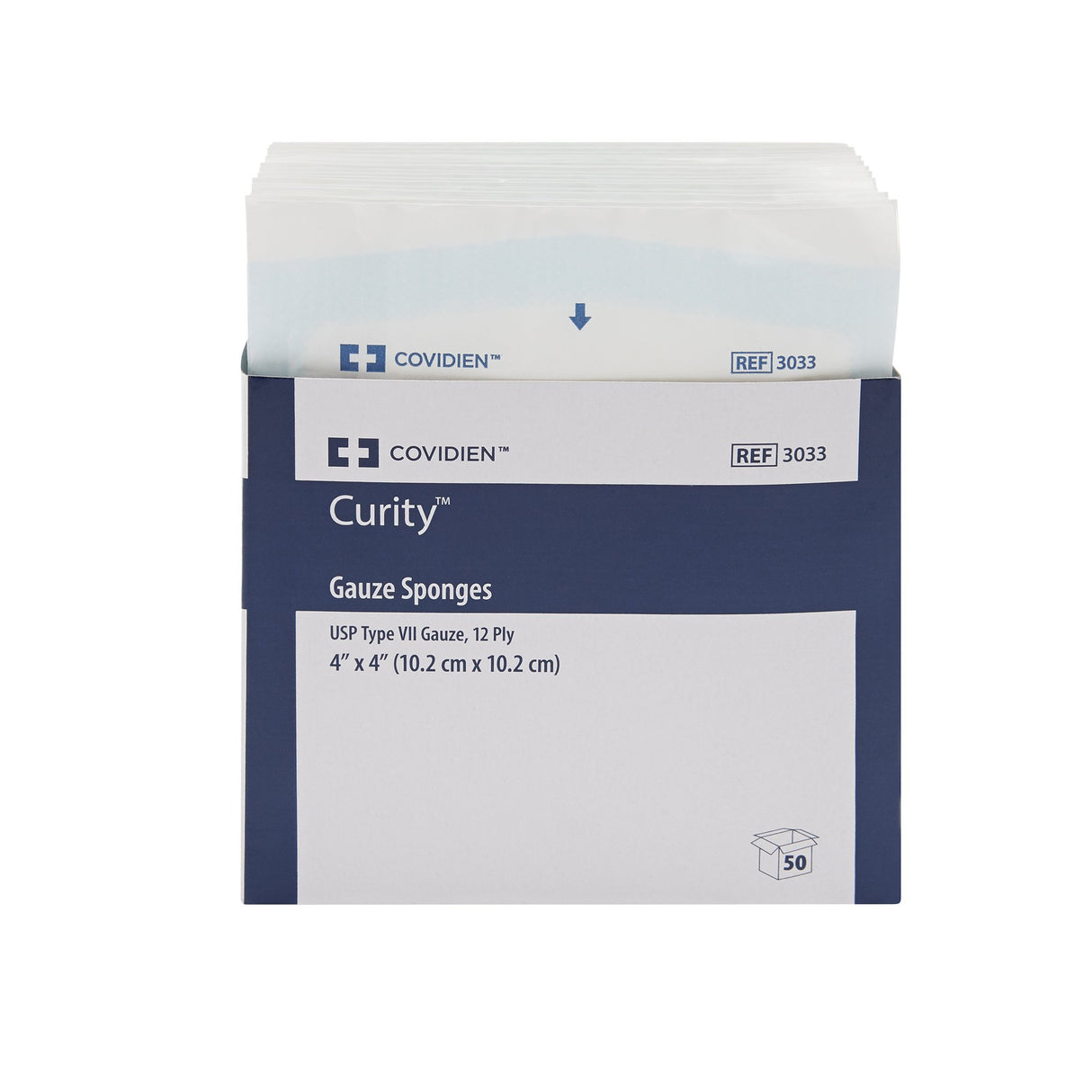 Curity™ 4 x 4 Gauze Sponge 12-Ply - 3033