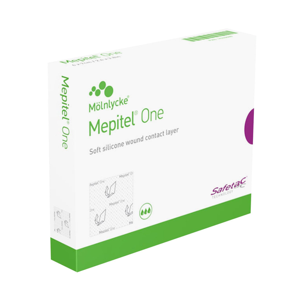 Mepitel® One 6.8" x 10" Dressing - Box of 5