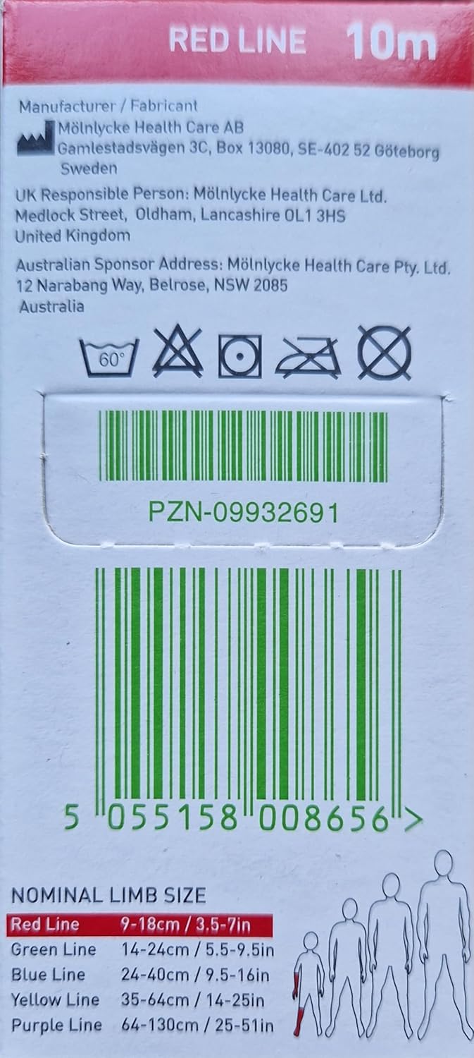 Tubifast® Red Line 1.5in 2-Way Stretch Tubular Bandage - 2434 - Medical Supply Surplus