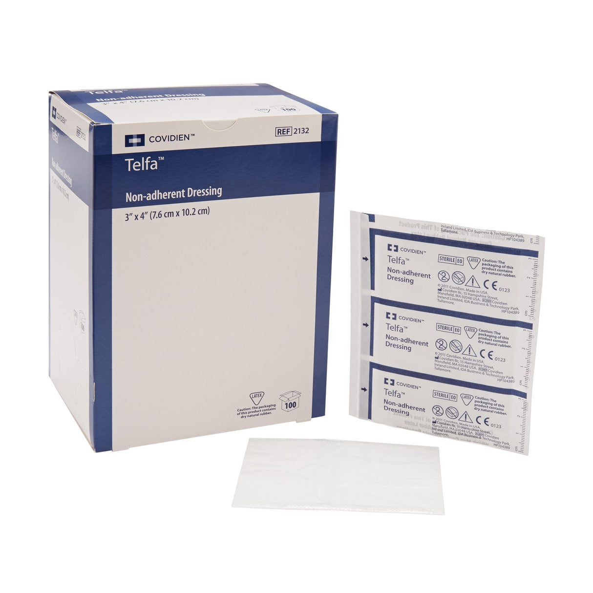 Telfa™ Non-Adherent 3 X 4 Inch Dressing - 2132