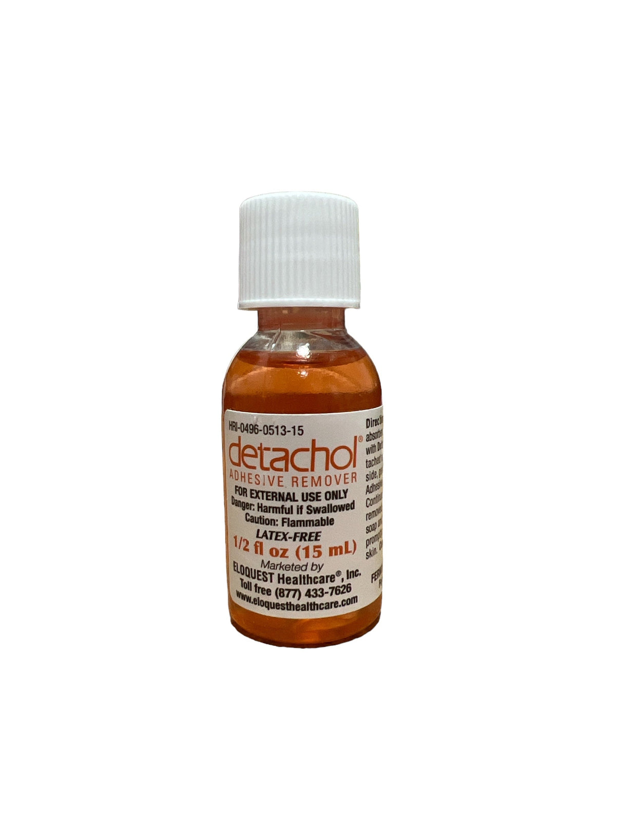 Detachol Adhesive Remover - 15ml Bottle - Medical Supply Surplus