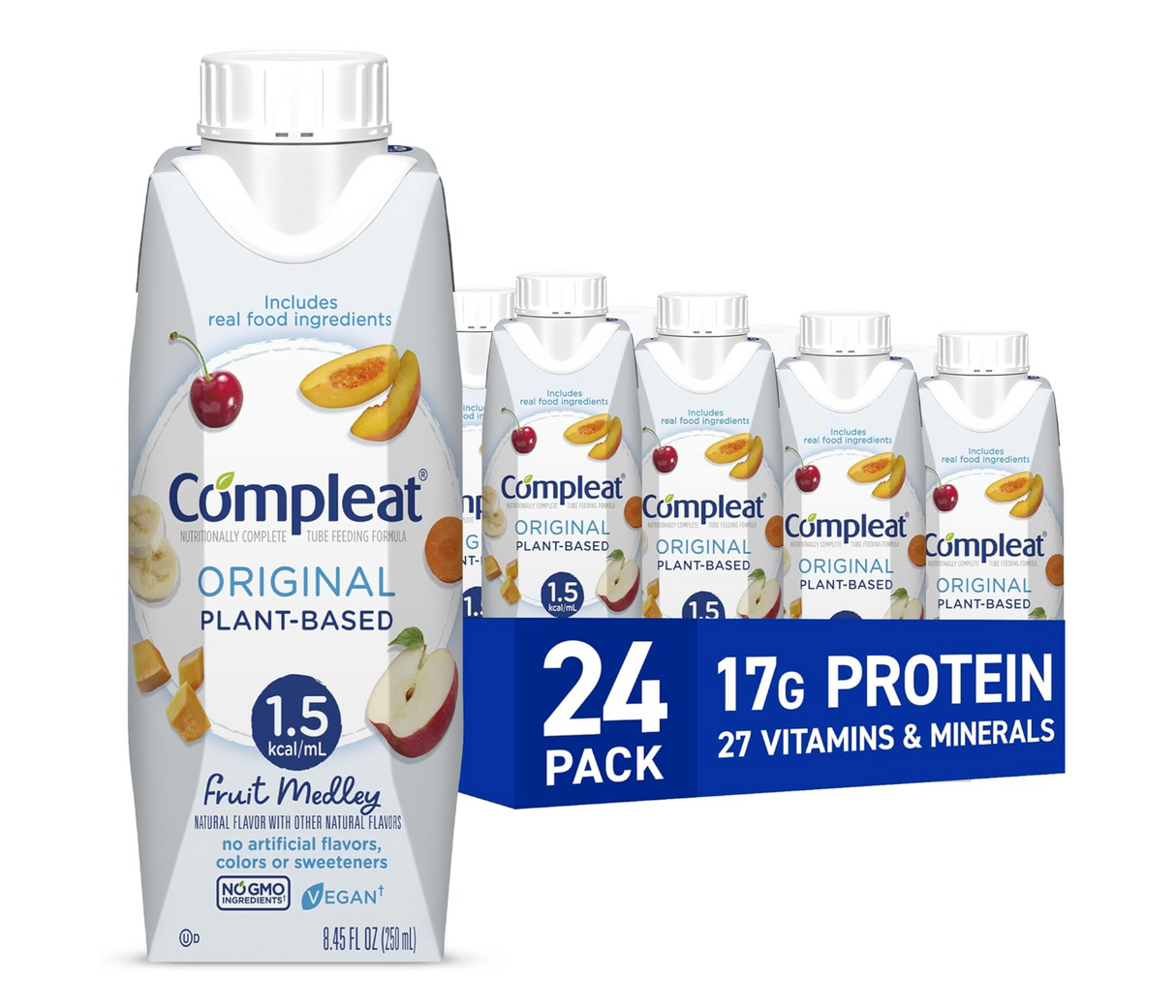 Compleat® Original 1.5 Tube Feeding Formula 8oz - Case of 24 - Medical Supply Surplus