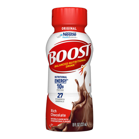 Boost® Original Very Vanilla Nutritional Drink 8oz Bottle - Case of 24 - Medical Supply Surplus