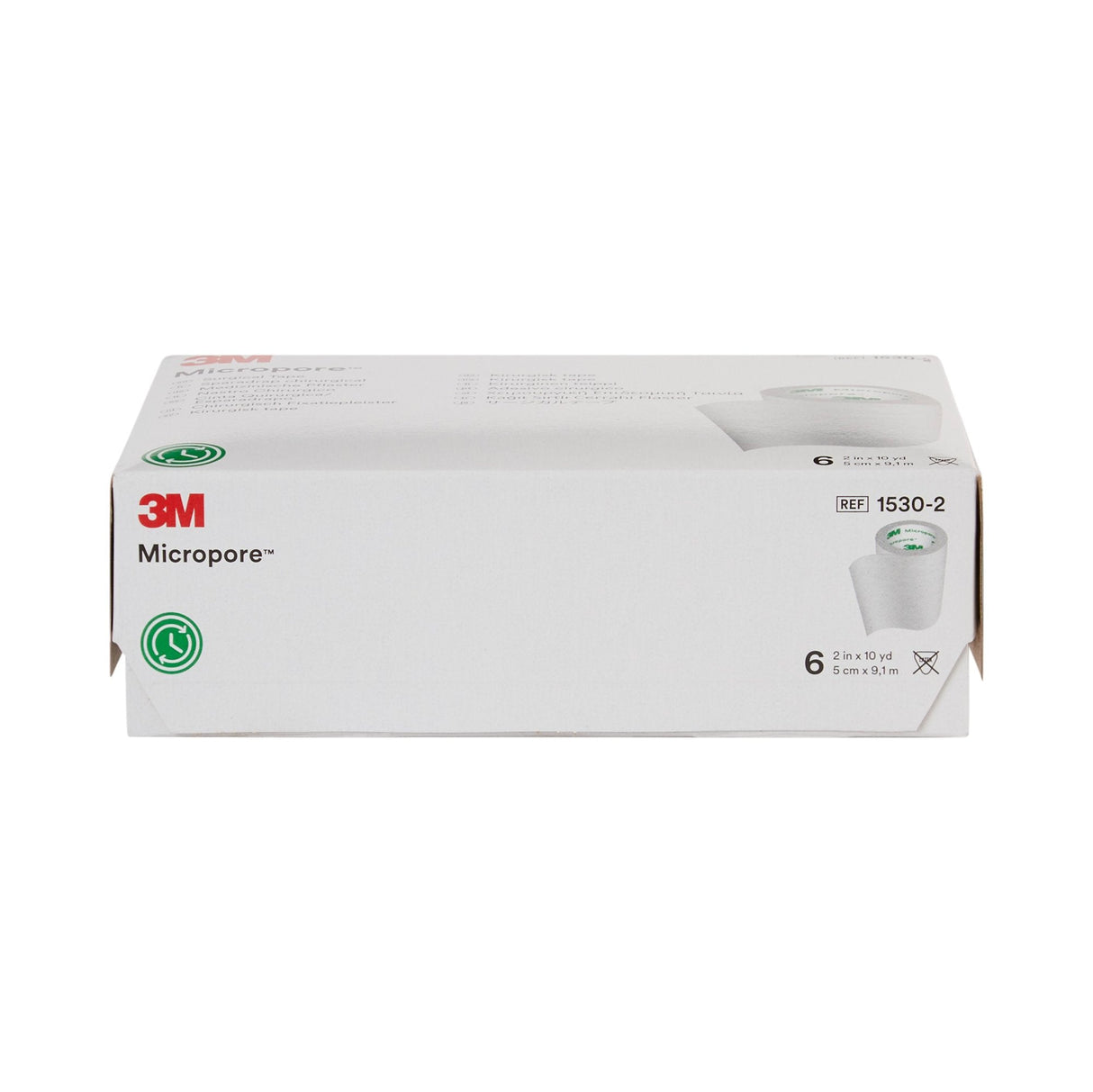 3M™ Micropore™ White 2 Inch X 10 Yard Paper Medical Tape - Medical Supply Surplus