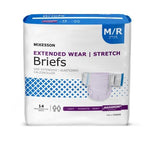 McKesson Extended Wear Stretch Incontinence Briefs - Medical Supply Surplus
