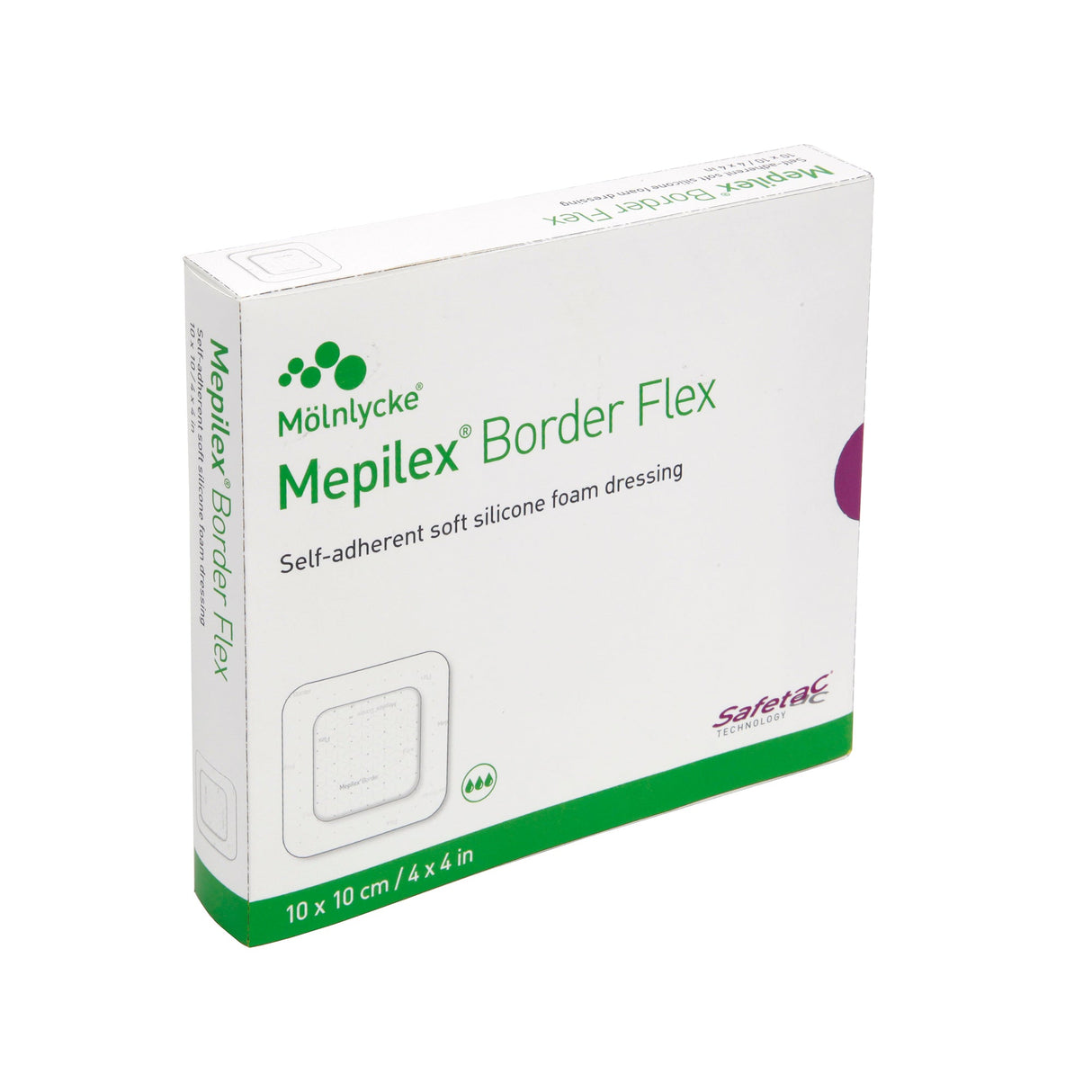 Mepilex Border Flex 4" x 4" - 595300 - Medical Supply Surplus