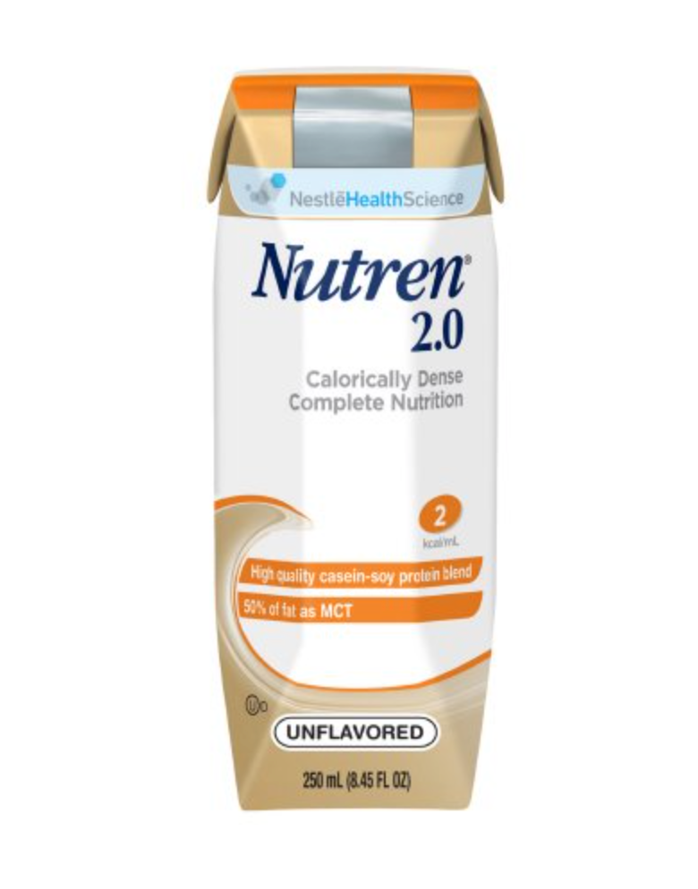 Nutren® 2.0 Fiber Tube Feeding Formula 8.45 oz. Unflavored - 24/Carton - Medical Supply Surplus