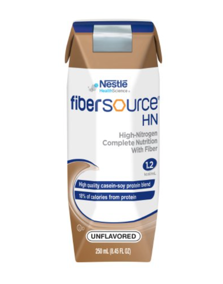 Fibersource® HN Tube Feeding Formula 8.45 oz. Unflavored- 24/Carton - Medical Supply Surplus