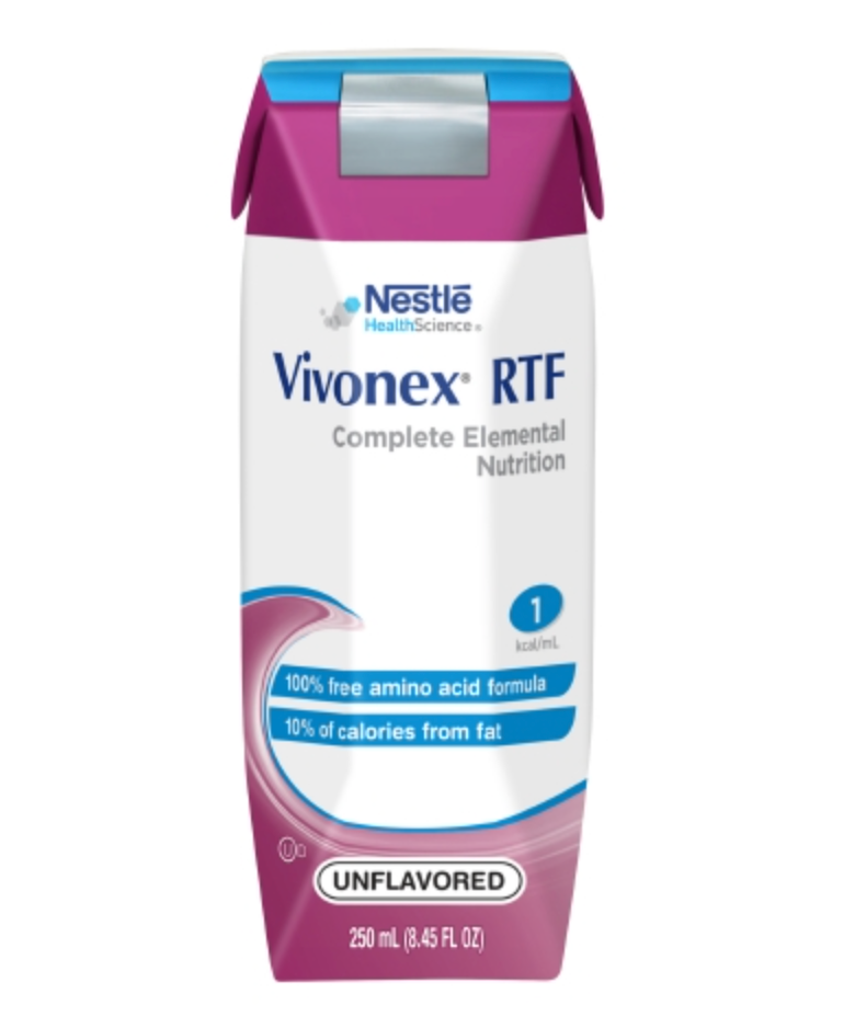 Vivonex® RTF 8.45 oz. Carton Ready to Use Unflavored- 24/Carton - Medical Supply Surplus