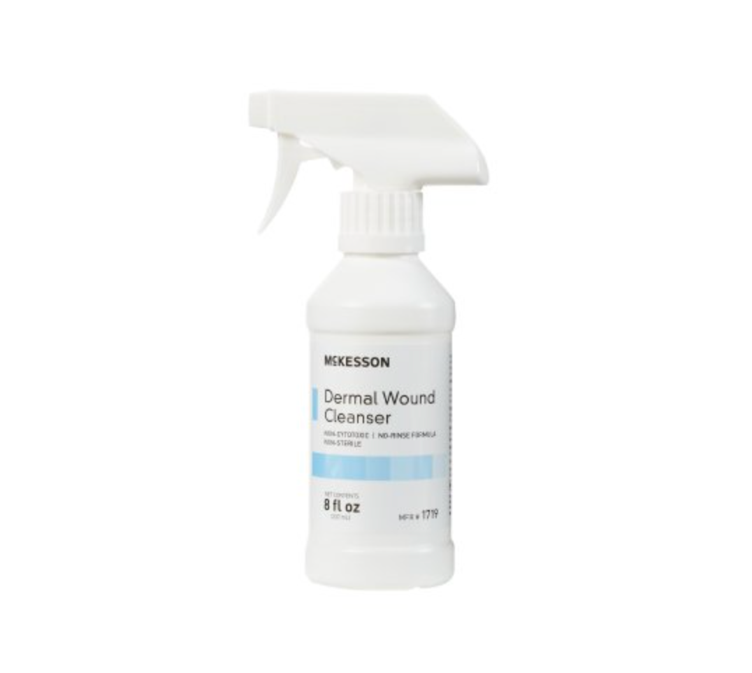 Mckesson Dermal Wound Cleaner 8oz - Case of 6 - Medical Supply Surplus