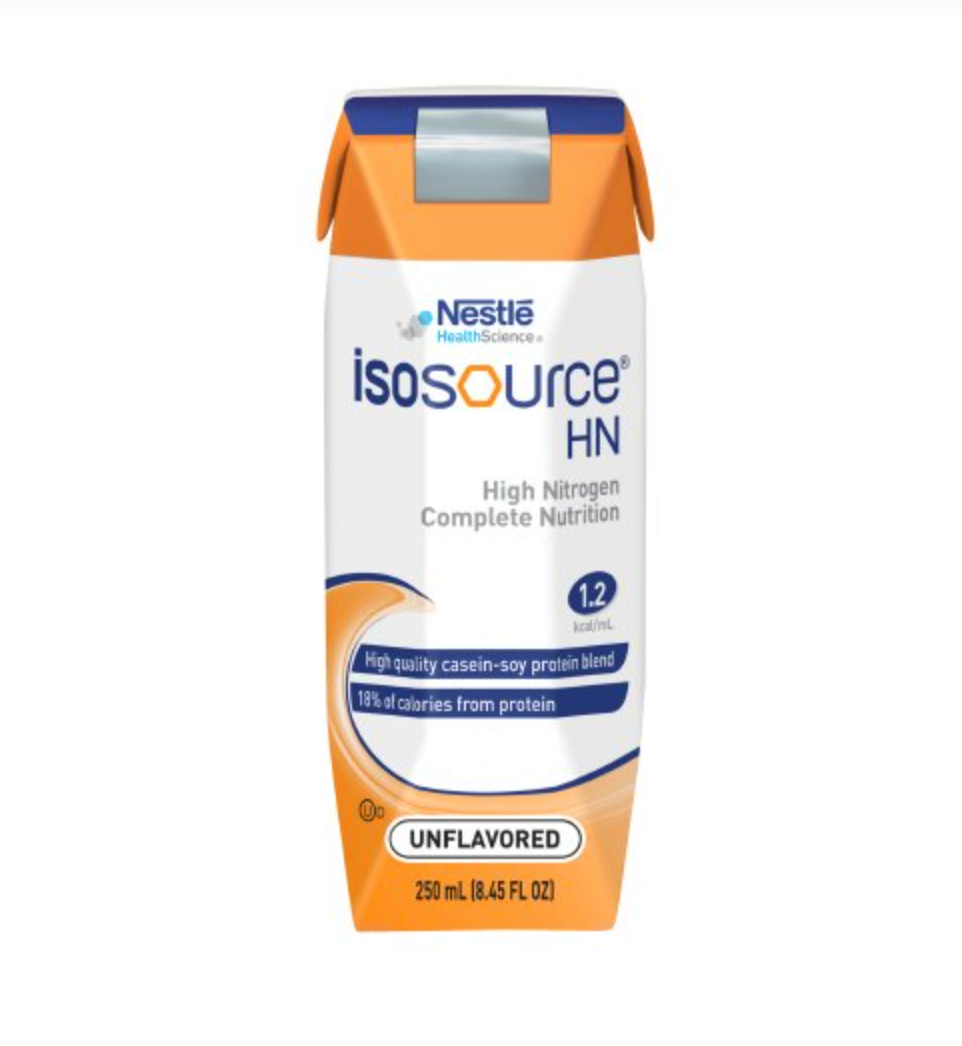 Isosource® HN Unflavored Tube Feeding Formula 8.45 oz. Carton - 24/Carton - Medical Supply Surplus