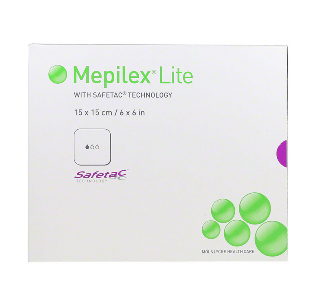 Mepilex® Lite 6" x 6" - 284390 - Medical Supply Surplus