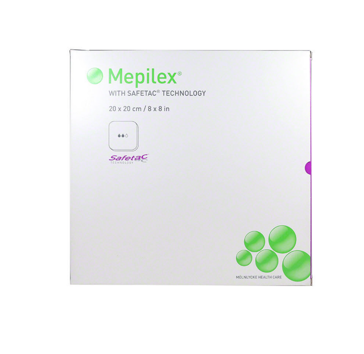 Mepilex® Foam Dressing 8" x 8" -294499 - Medical Supply Surplus
