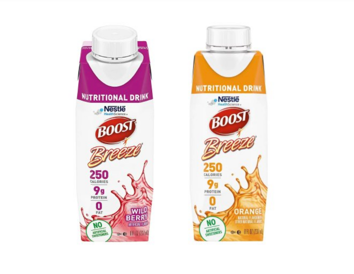 Boost® Breeze Nutritional Drink 8oz - Case of 24 - Medical Supply Surplus