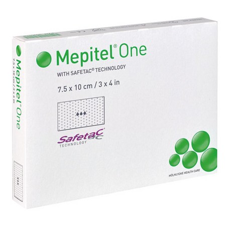 Mepitel One 3" x 4" Dressing - Box of 10 - Medical Supply Surplus