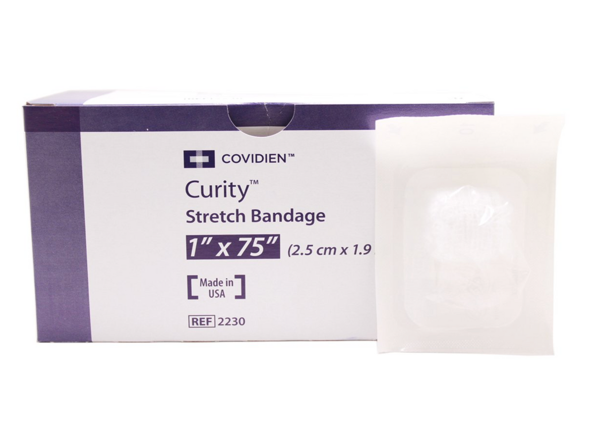 Curity™ Conforming Bandage 1 X 75 Inch Roll Shape Sterile - Medical Supply Surplus