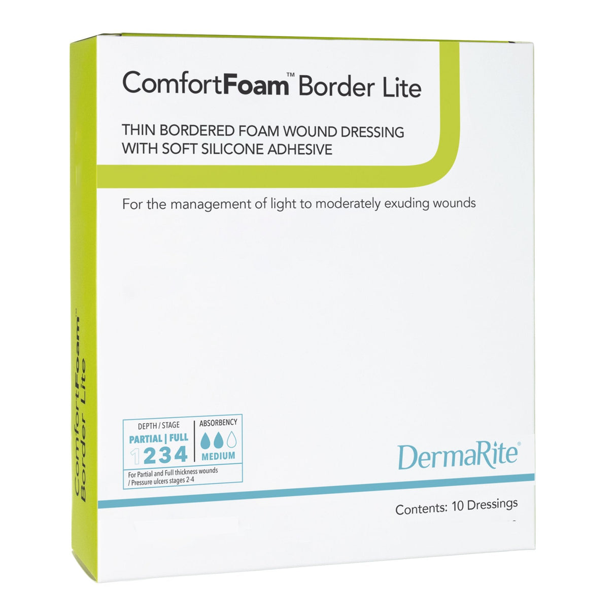 ComfortFoam™ Border Lite 2 x 2 Inch Foam Dressing - 47220