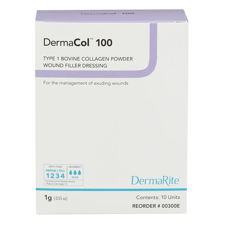 DermaCol™ 100 Collagen Wound Filler - Box of 10 - Medical Supply Surplus