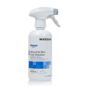 McKesson Puracyn® Plus Wound and Skin Solution 16.9oz - Medical Supply Surplus