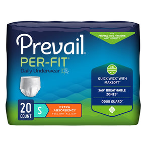 Prevail® Per-Fit® Pull On Incontinence Underwear - Large - Medical Supply Surplus