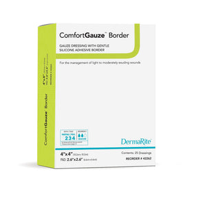 ComfortGauze™ 4" x 4" Island Dressing - Box of 25 - Medical Supply Surplus
