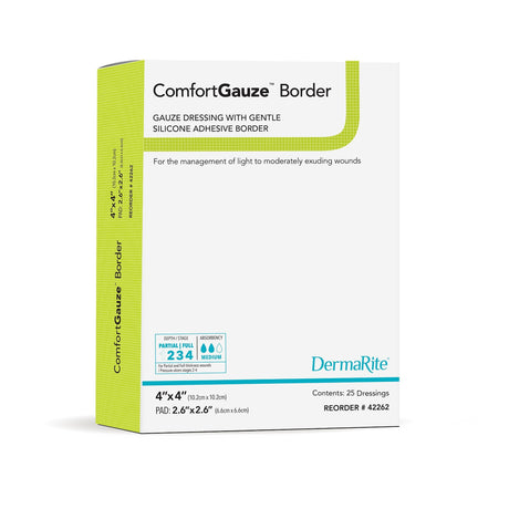 ComfortGauze™ 4" x 4" Island Dressing - Box of 25 - Medical Supply Surplus