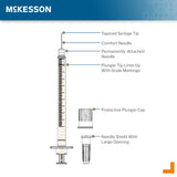 McKesson Insulin Syringe diagram