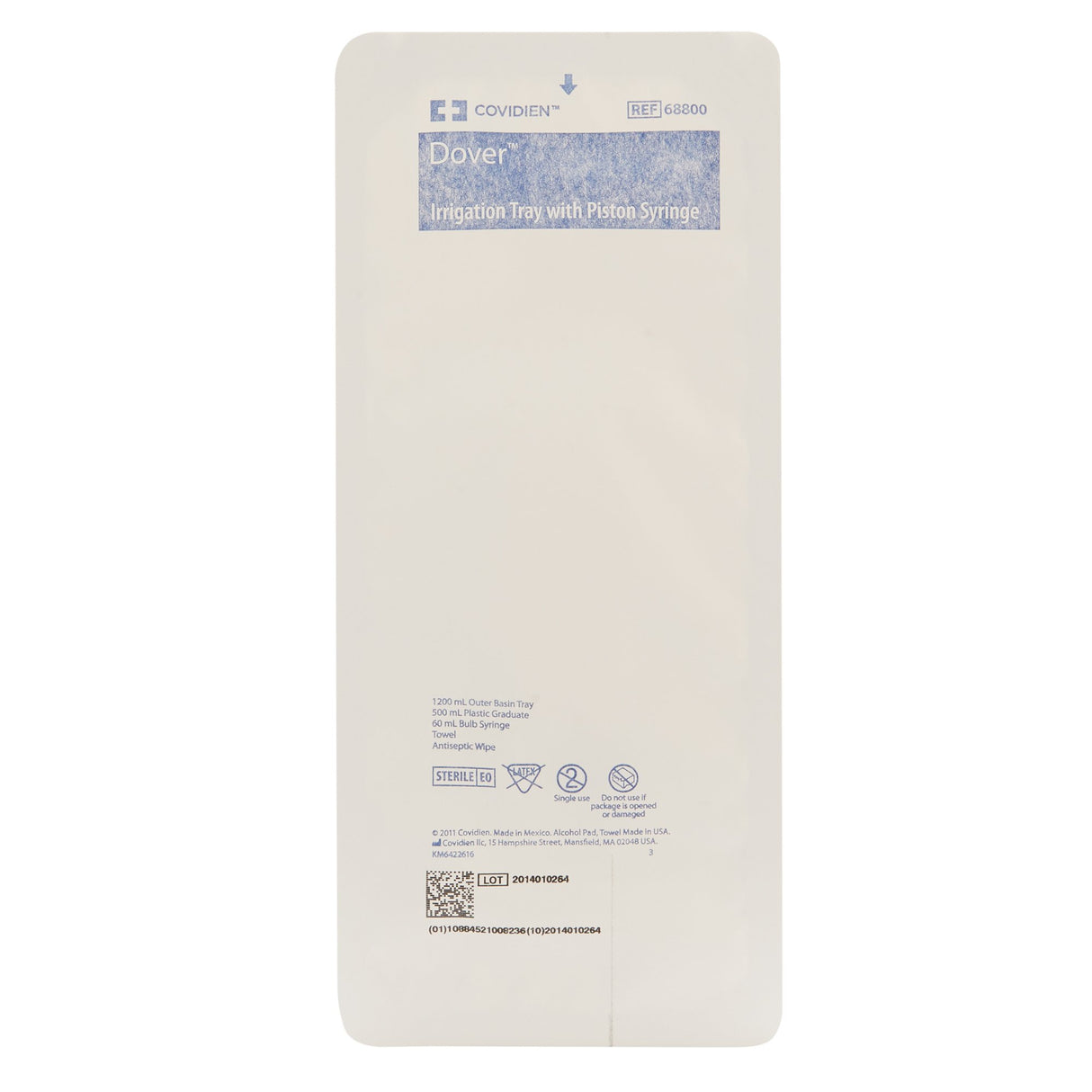 Cardinal Health 60cc Piston Irrigation Trays - 68800 - Case of 20