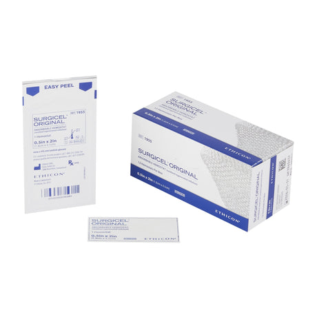 Surgicel® Original 1/2 X 2 Inch Oxidized Absorbable Hemostat Dressing - 1955 - Medical Supply Surplus