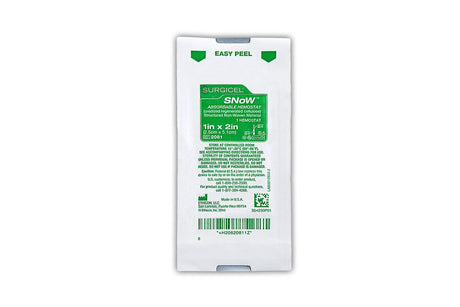 Surgicel® Snow™ 2081 1 x 2 Inch Absorbable Hemostat - Single Dressing - Medical Supply Surplus