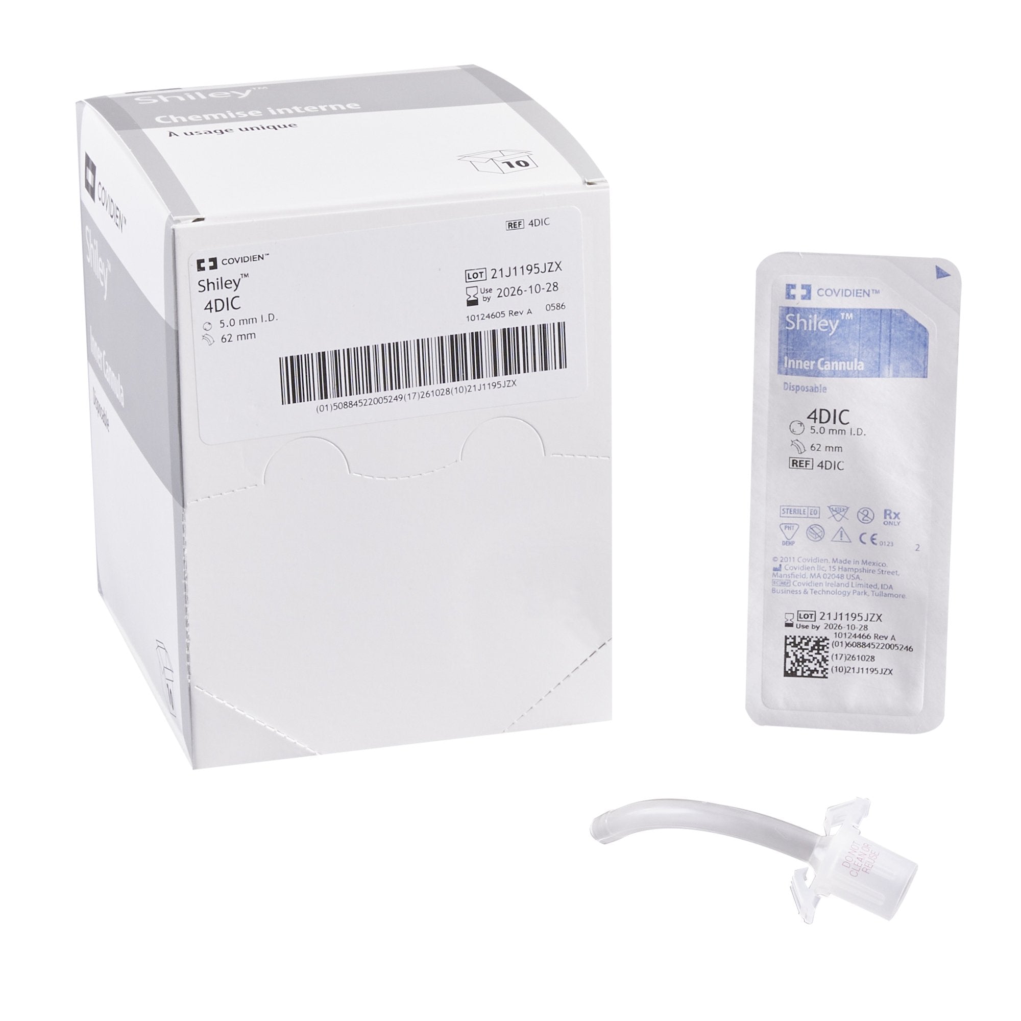 Shiley™ 4DIC Inner Tracheostomy Cannula 9.4 mm OD 5.0 mm ID