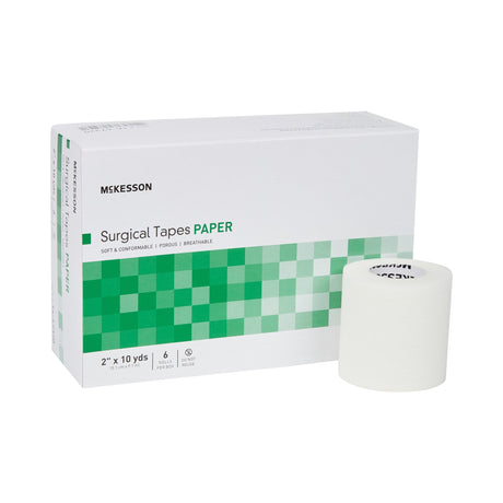 McKesson Surgical Paper Tape 2" x 10 Yards - 16-47320 - Medical Supply Surplus