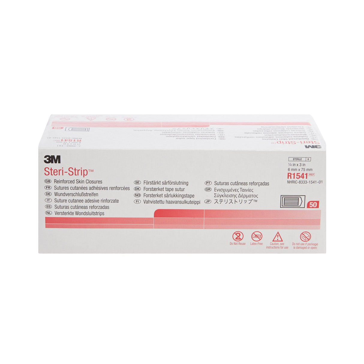 Steri-Strip™ Skin Closure Strips 1/4in x 3 in - R1541