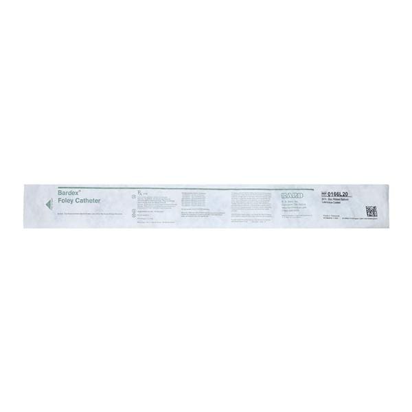 Bardex® Lubricath® 20Fr Foley Catheter 2-Way Standard Tip 30 cc - 0166L20