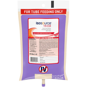 Isosource® 1.5 Cal 1000mL Ready to Hang Tube Feeding -  6/Case - Medical Supply Surplus