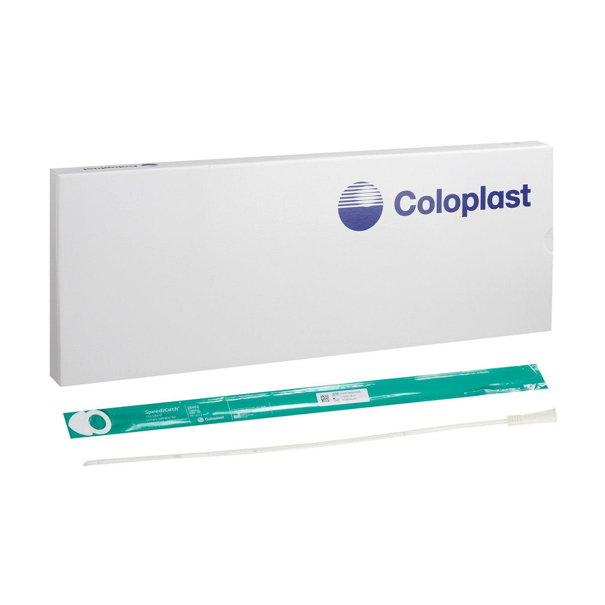 SpeediCath® 12Fr Coude Tip Hydrophilic Urethral Catheter 14" - 28492 - Medical Supply Surplus