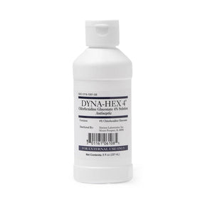 Dyna-Hex 4% CHG Surgical Scrub - 4oz Bottle - Medical Supply Surplus