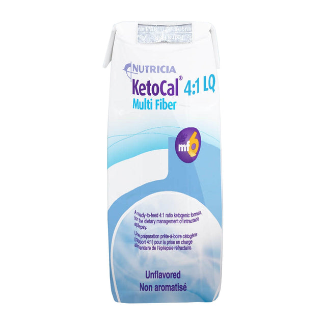KetoCal 4:1 LQ Unflavored 8 oz carton front