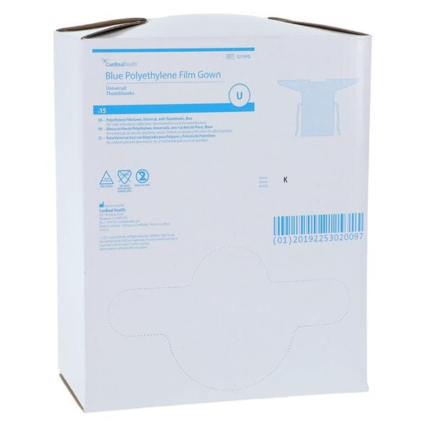 Cardinal Health™ Blue Protective Procedure Gown – MedSurg Express