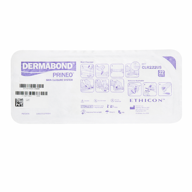 Dermabond® Prineo® 22cm Skin Closure System - CLR222US (Single) - Medical Supply Surplus