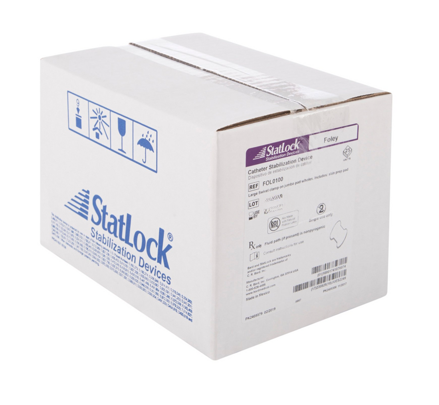 Statlock® Foley Stabilization Device - FOL0100 – MedSurg Express