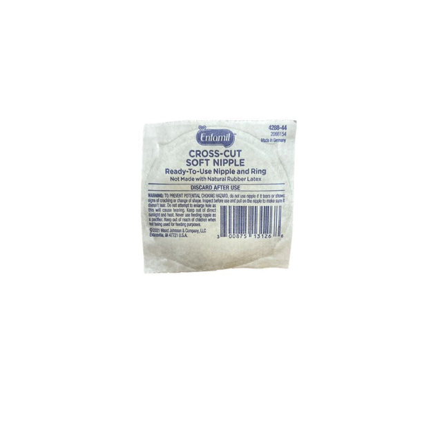 Enfamil® Cross-Cut Soft Infant Nipple - Medical Supply Surplus