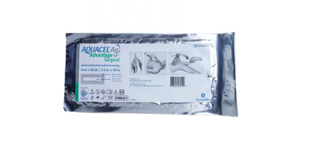 Aquacel® Ag Advantage Surgical 3-1/2 X 10 Inch Wound Dressing - 422605 - Medical Supply Surplus