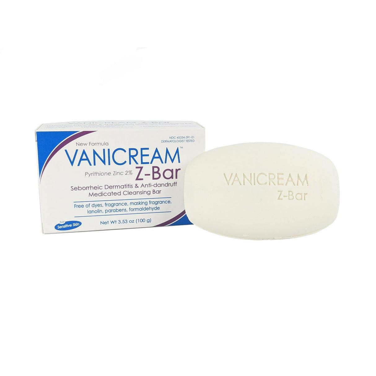 Vanicream® Z-Bar Cleansing Soap
