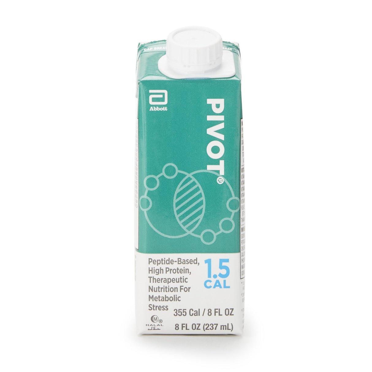 Pivot® 1.5 Cal Unflavored Liquid 8oz Carton - Case of 24 - Medical Supply Surplus